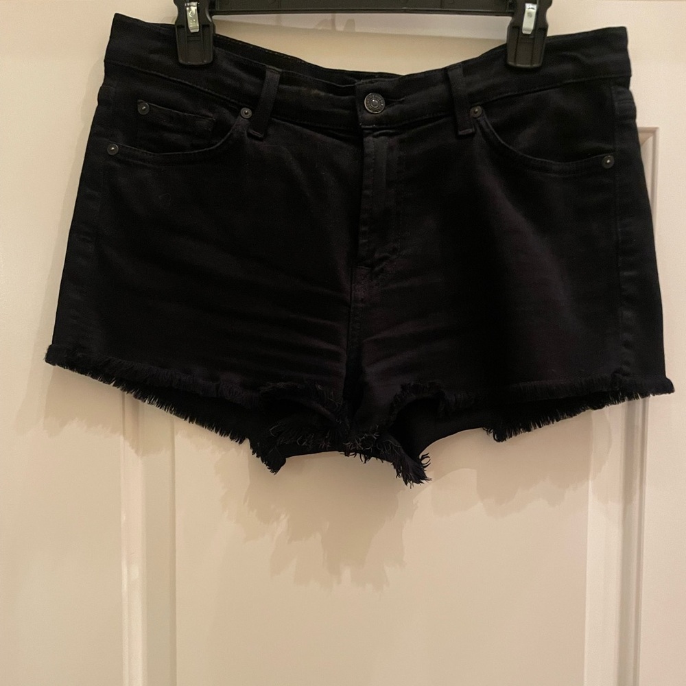 7 for all mankind denim shorts